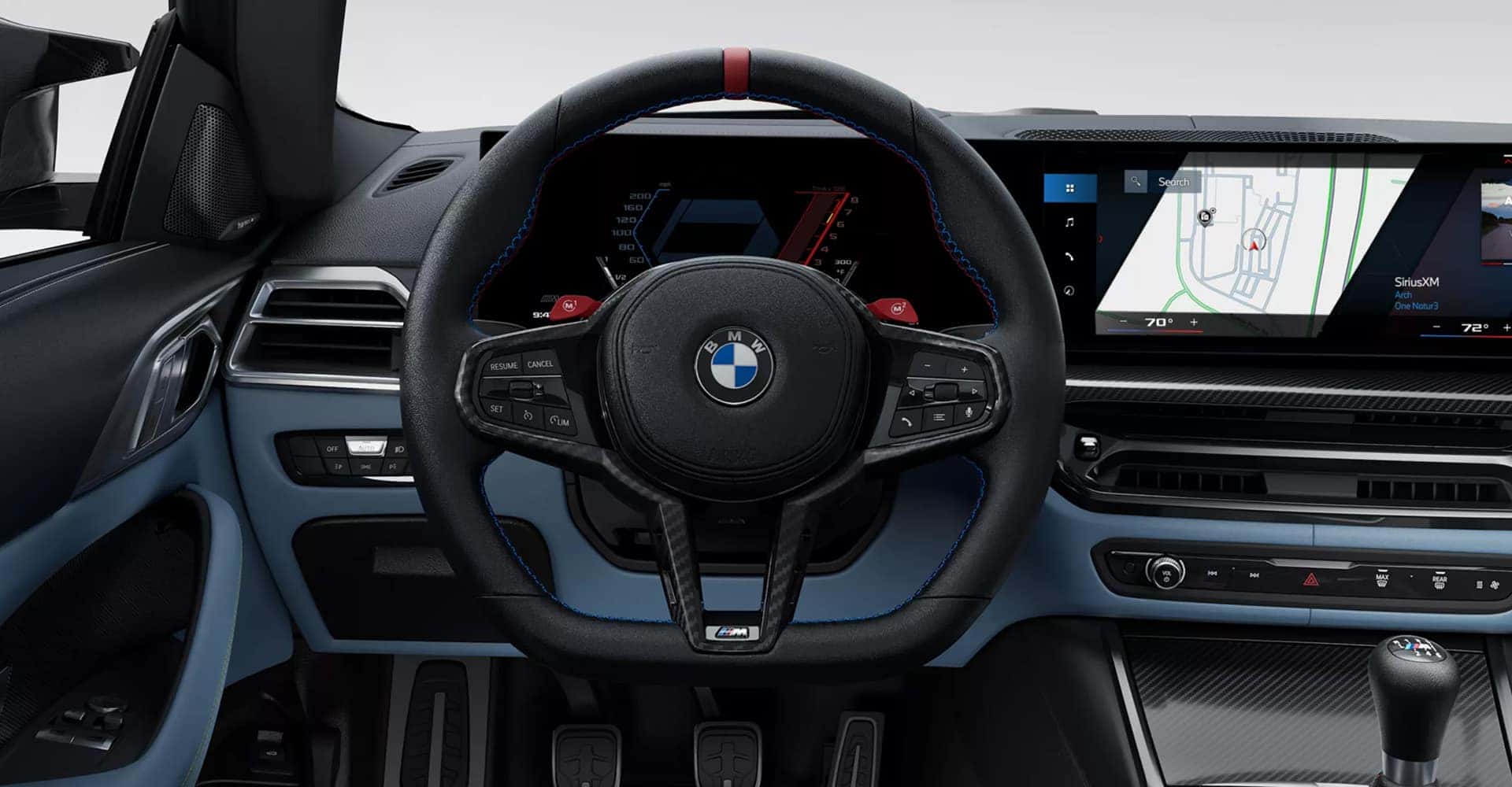 2025 BMW M4 Coupe view of front dash