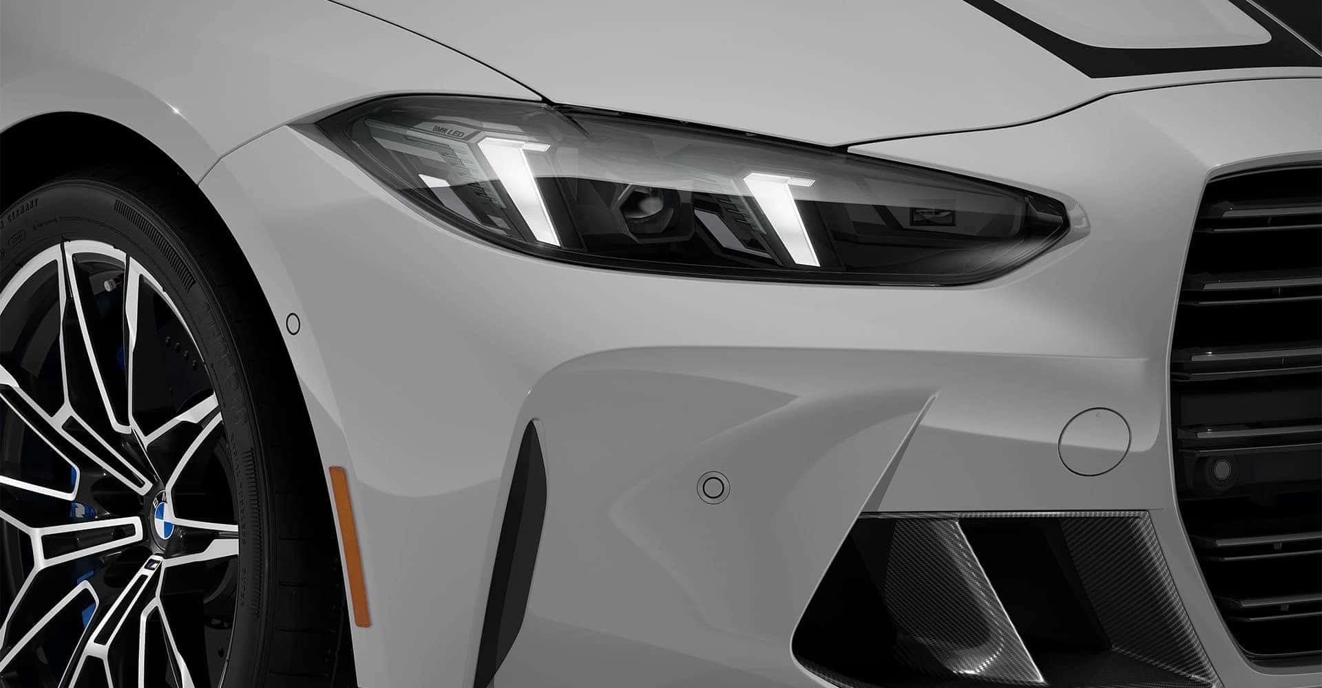 2025 BMW M4 Coupe view of front seat area