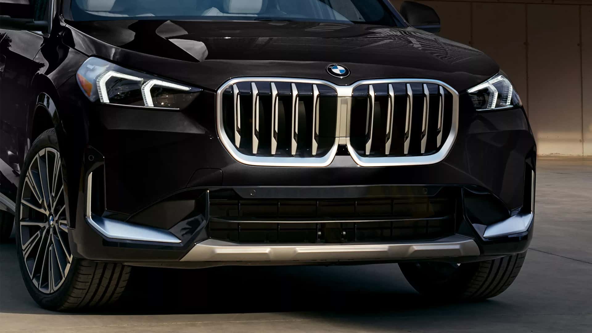 Close Up of Front Headlights of 2026 X1