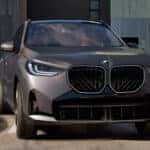 2026 BMW X3 turning corner