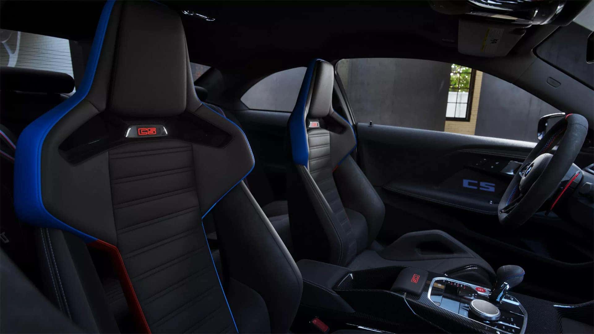 Interior front seats in 2026 BMW M2 CS