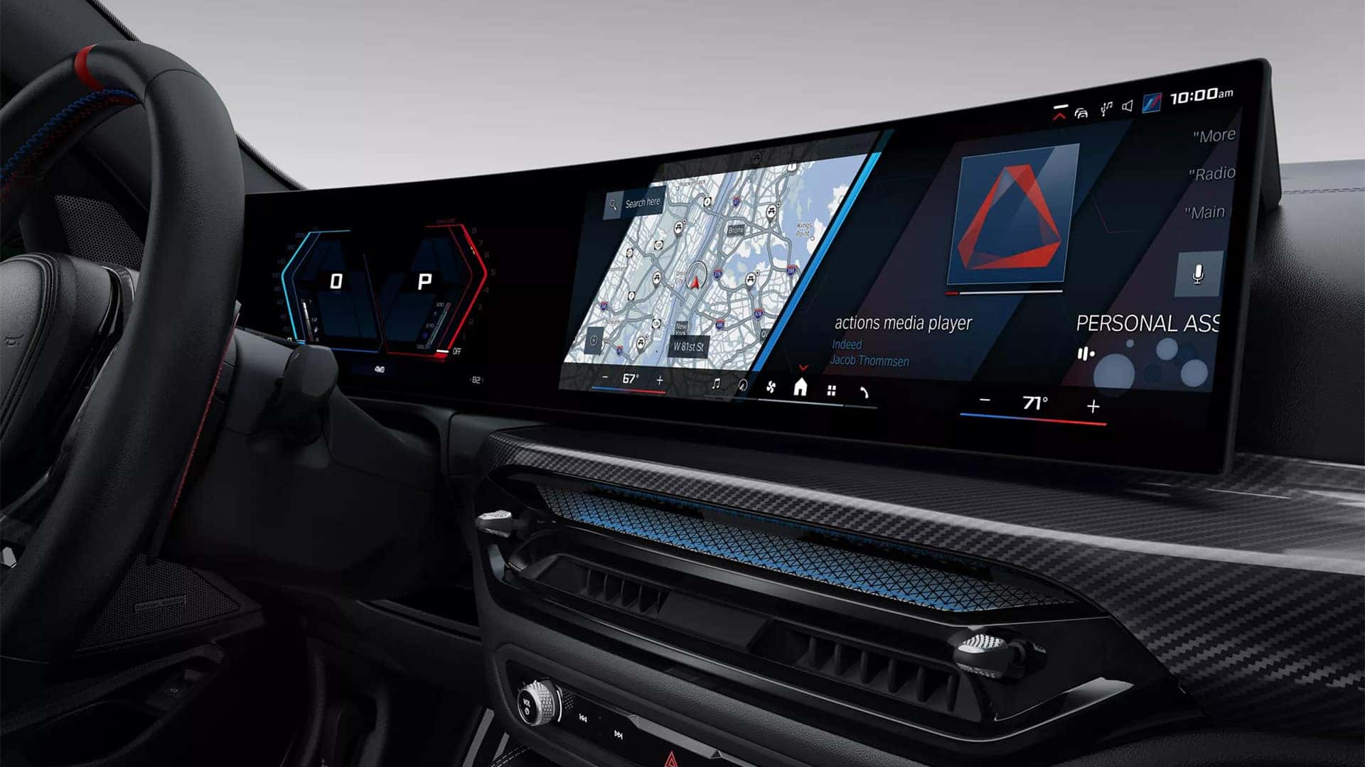 Media player inside of 2026 BMW M3