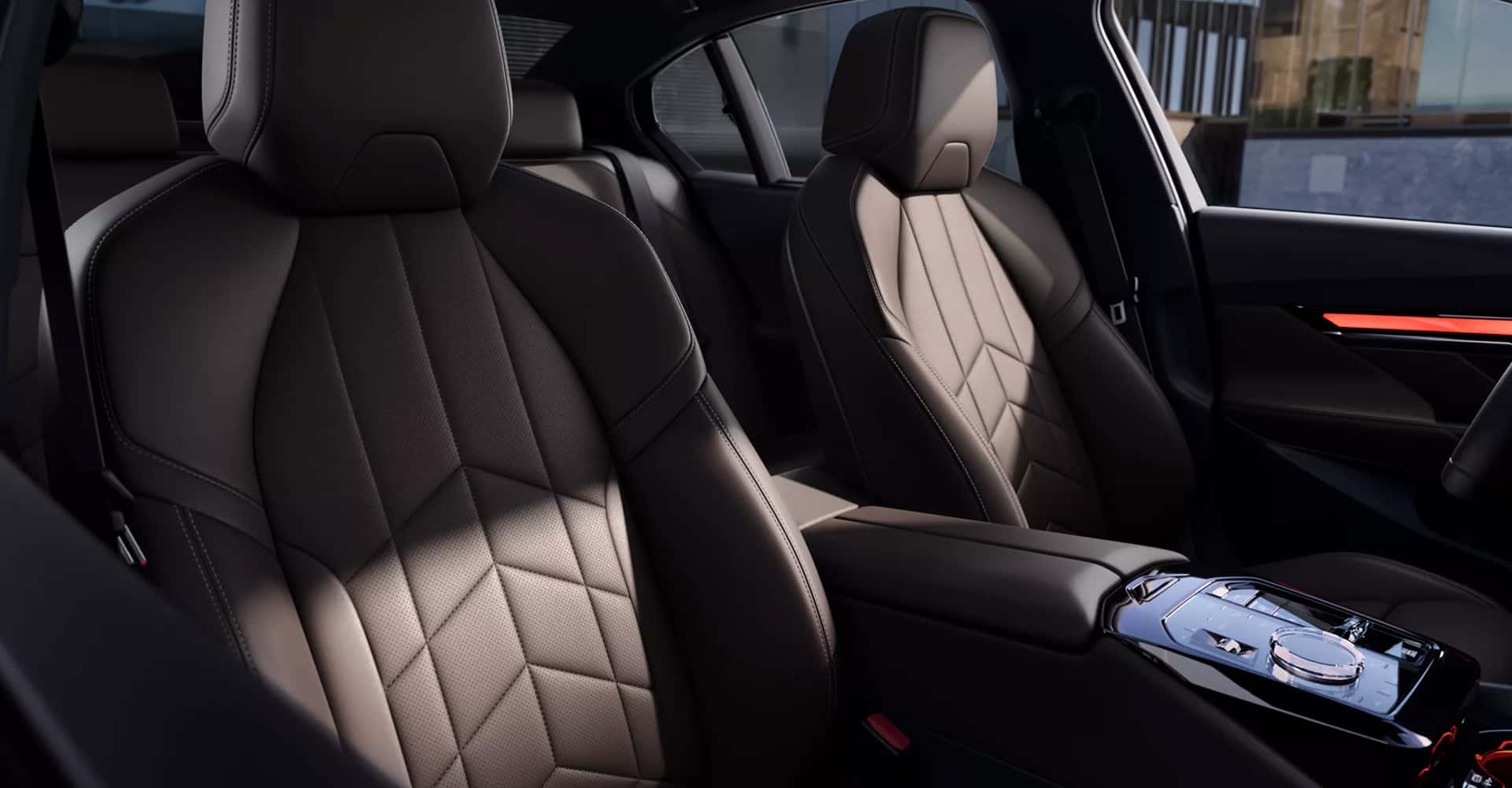 2026 BMW 5 Series interior leather brown