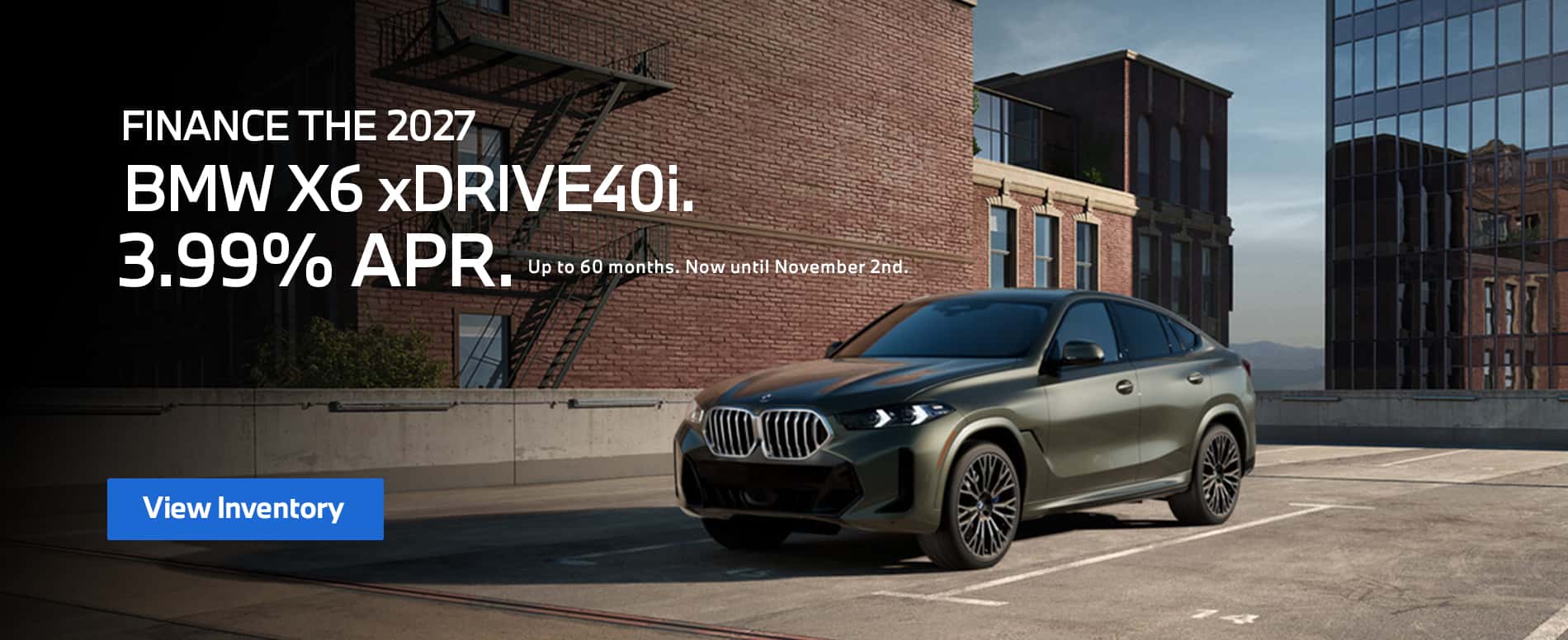 BMW X6 xDrive40i Finance Offer