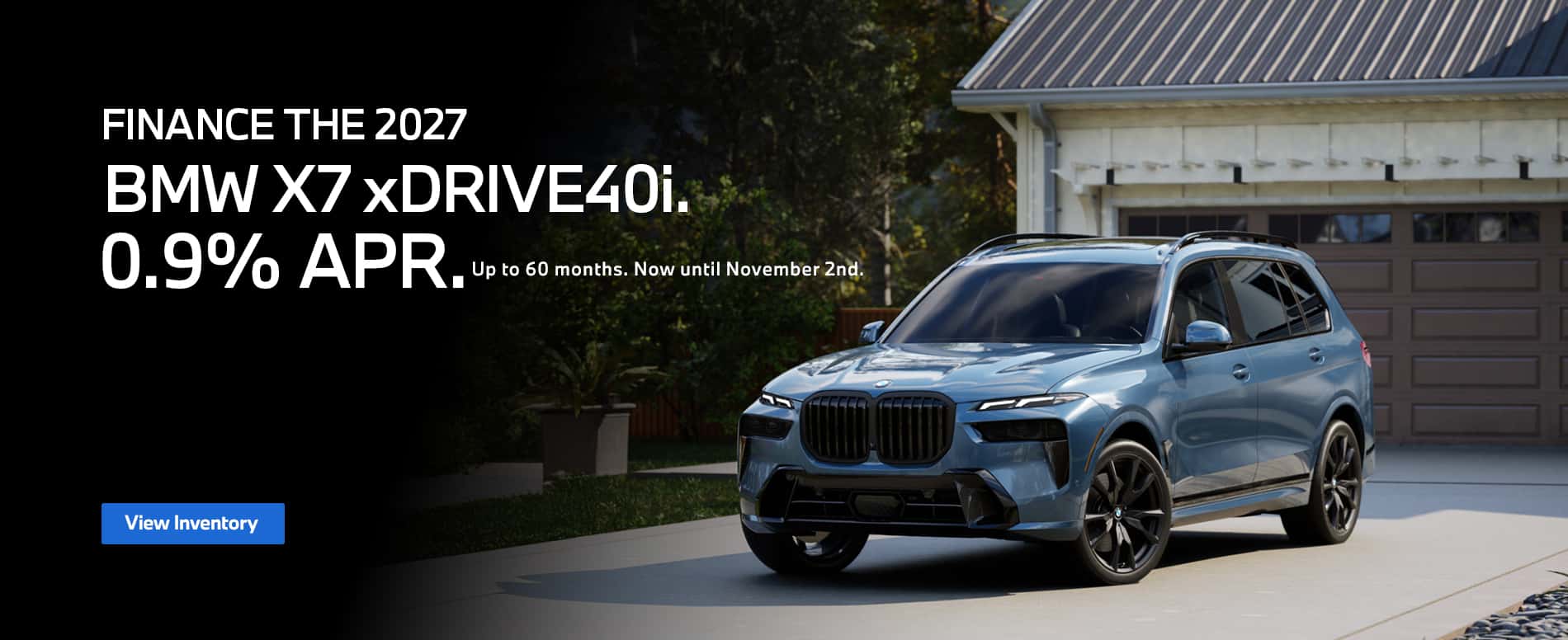 BMW X7 xDrive40i Finance Offer