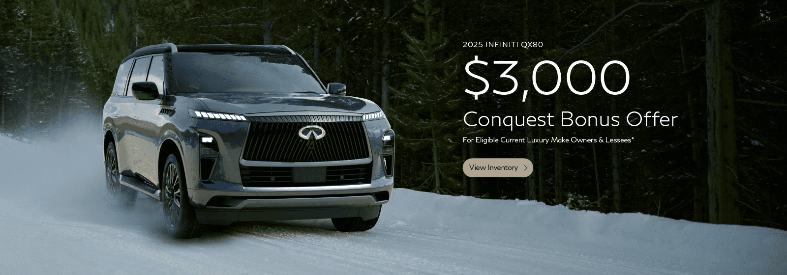 SD INFINITI Conquest Offer