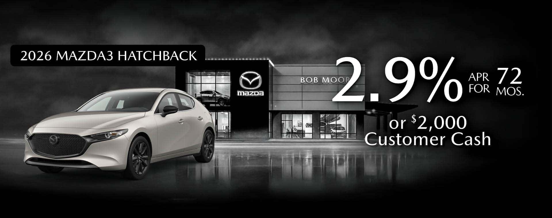 2026 Mazd3 Hatchback