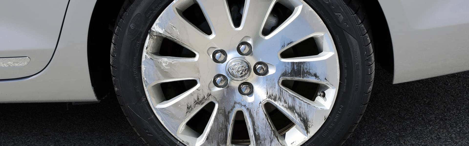 vehicle with collision damage