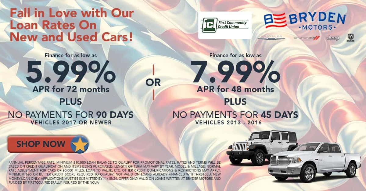 Chrysler Dodge Jeep & Ram Dealer Near Rockford, WI | Bryden CDJR