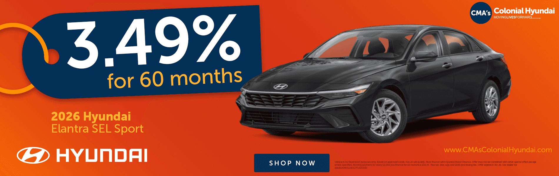 June Elantra Offer