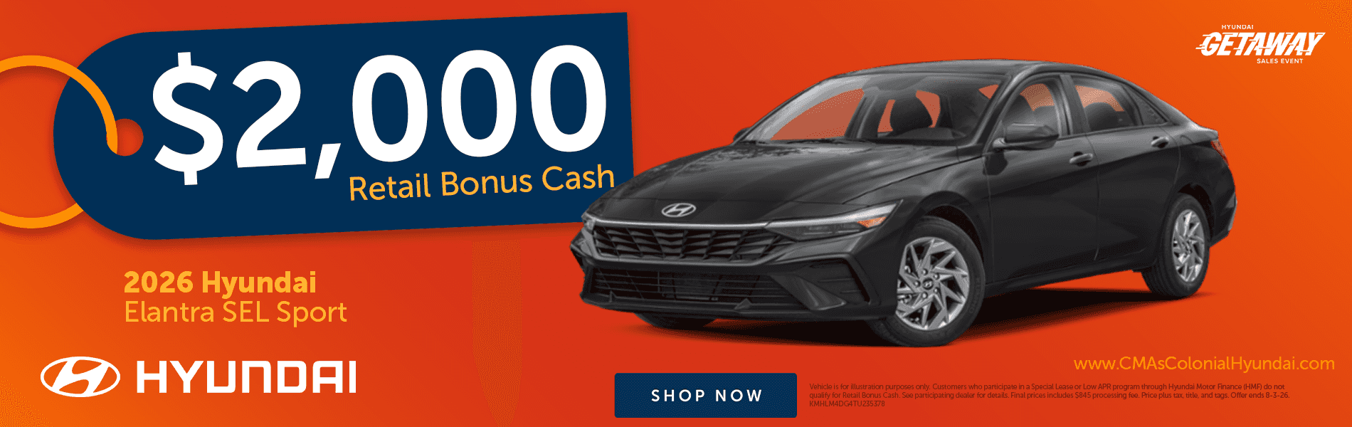 July Elantra Offer