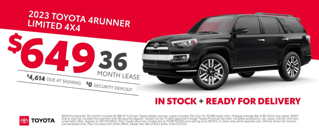 New Toyota Lease Offers | New Toyota Specials near Pittsburgh, PA