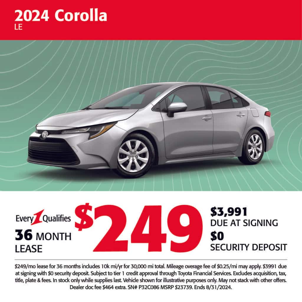 Toyota Specials | Toyota Incentives in North Huntingdon, PA
