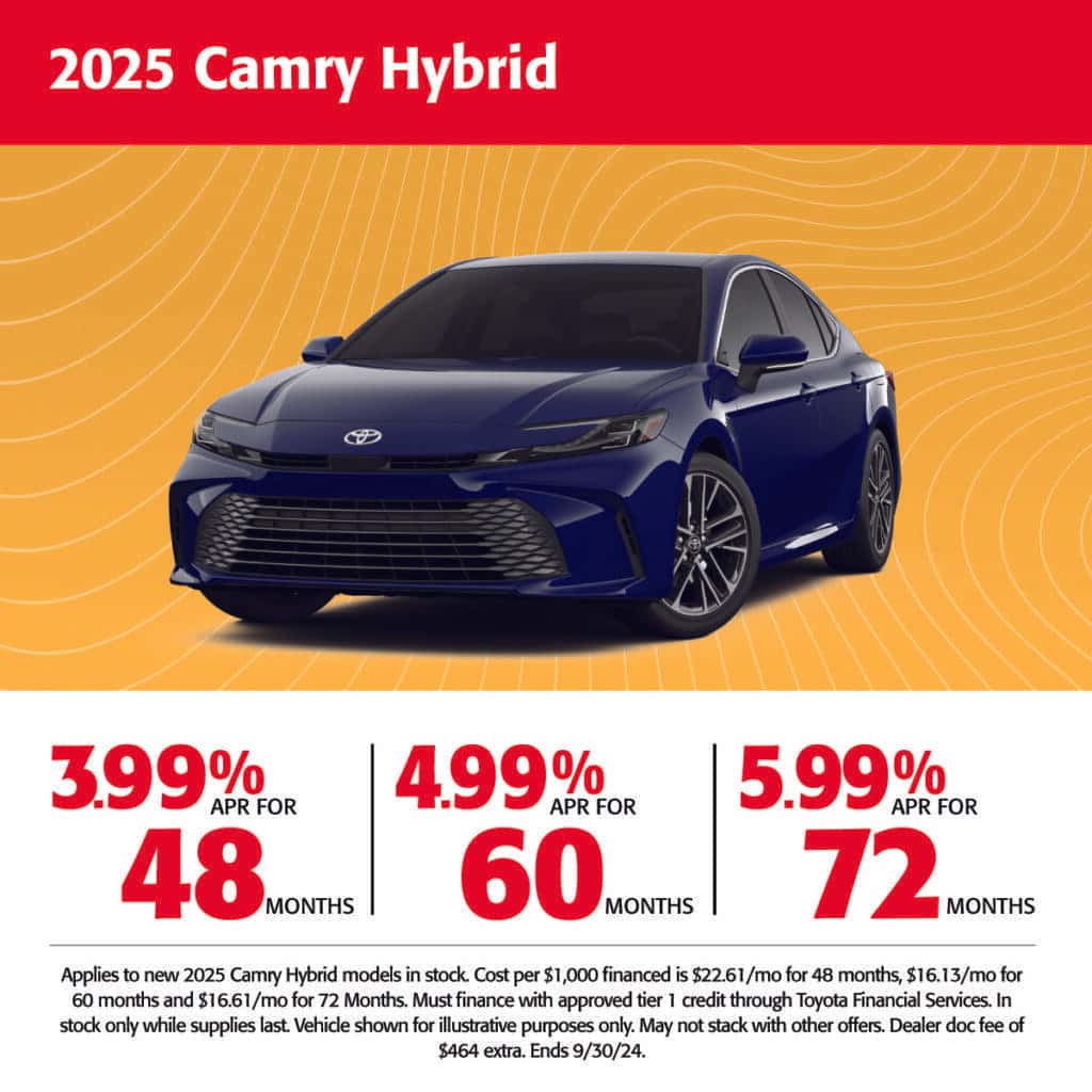 Toyota Specials | Toyota Incentives in North Huntingdon, PA