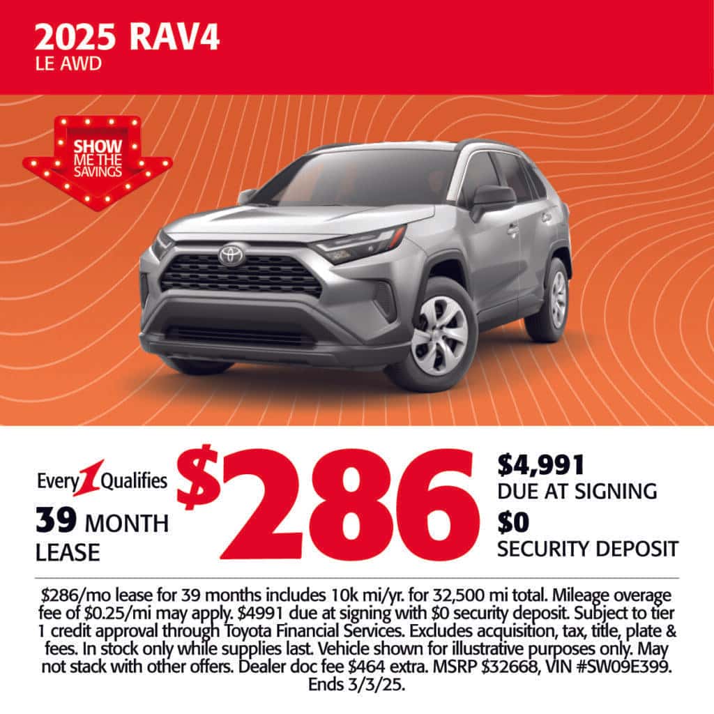 Toyota Specials | Toyota Incentives in North Huntingdon, PA