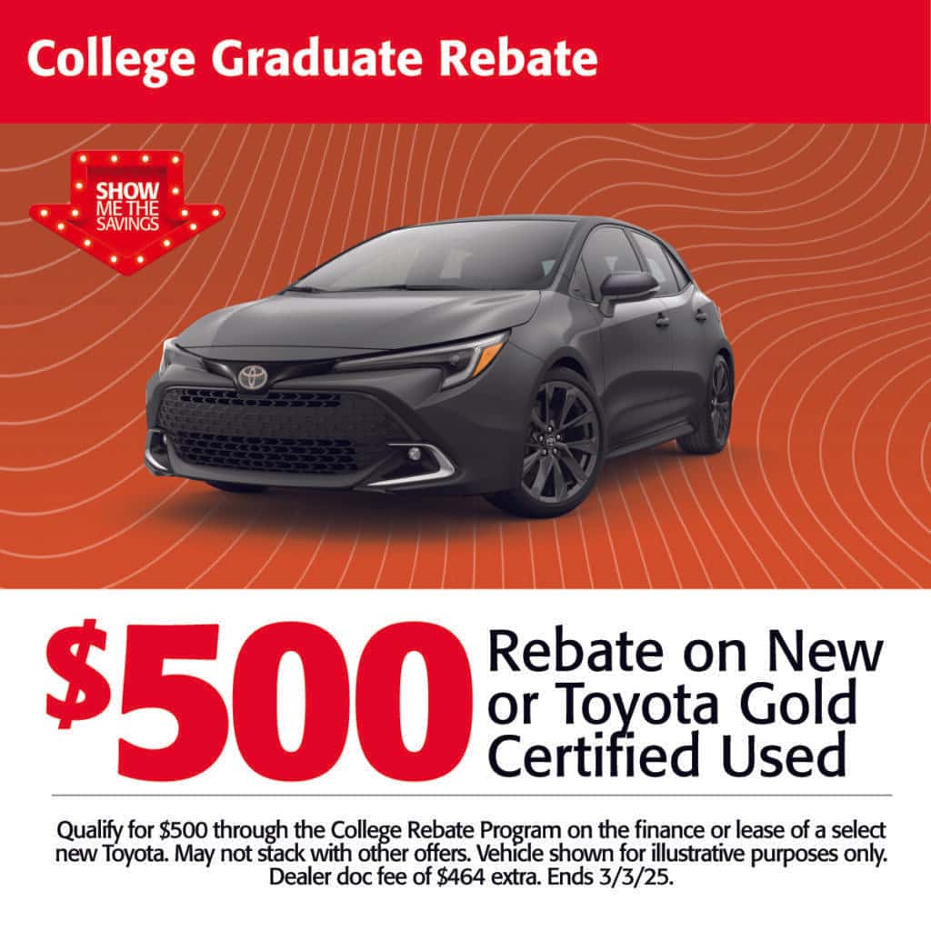Toyota Specials | Toyota Incentives in North Huntingdon, PA
