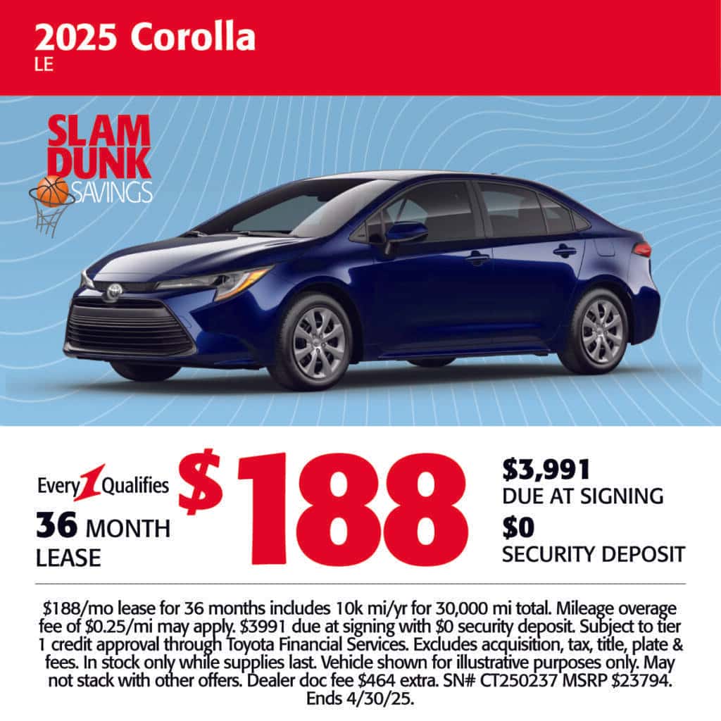 2025 Corolla