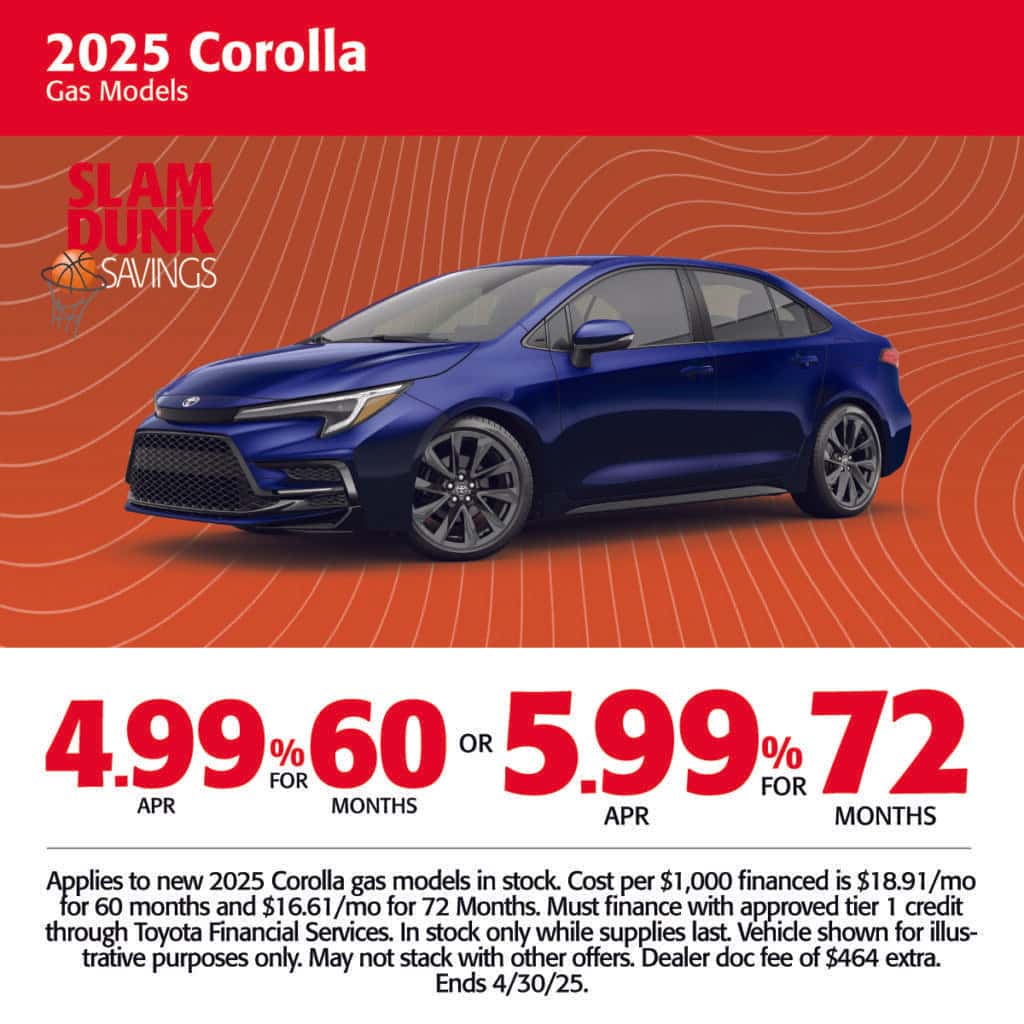 2025 Corolla