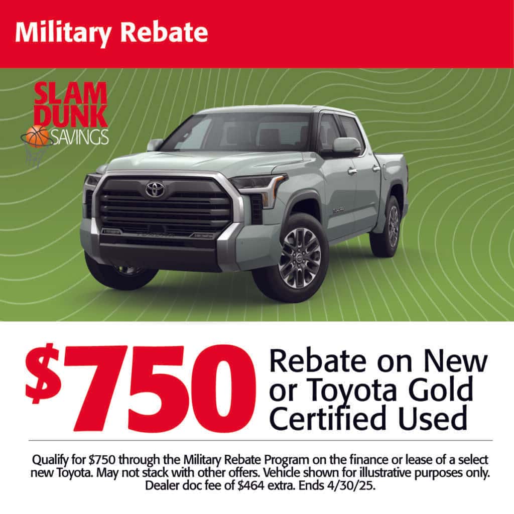Military Rebate