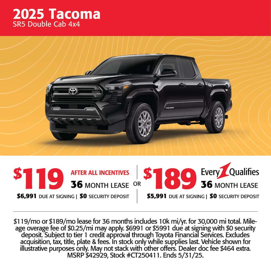 new vehicle specials