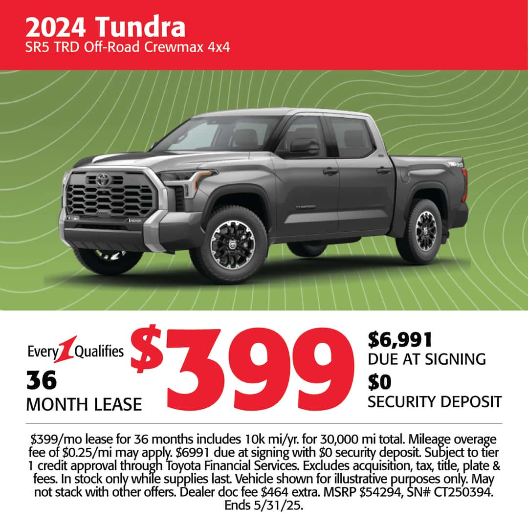 new vehicle specials