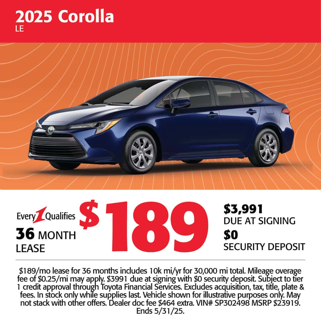 monthly specials