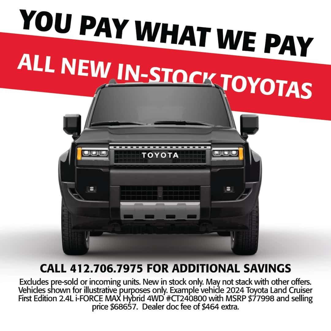 new vehicle specials
