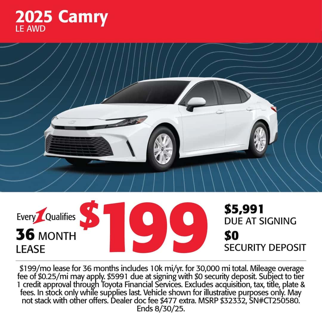 new vehicle specials
