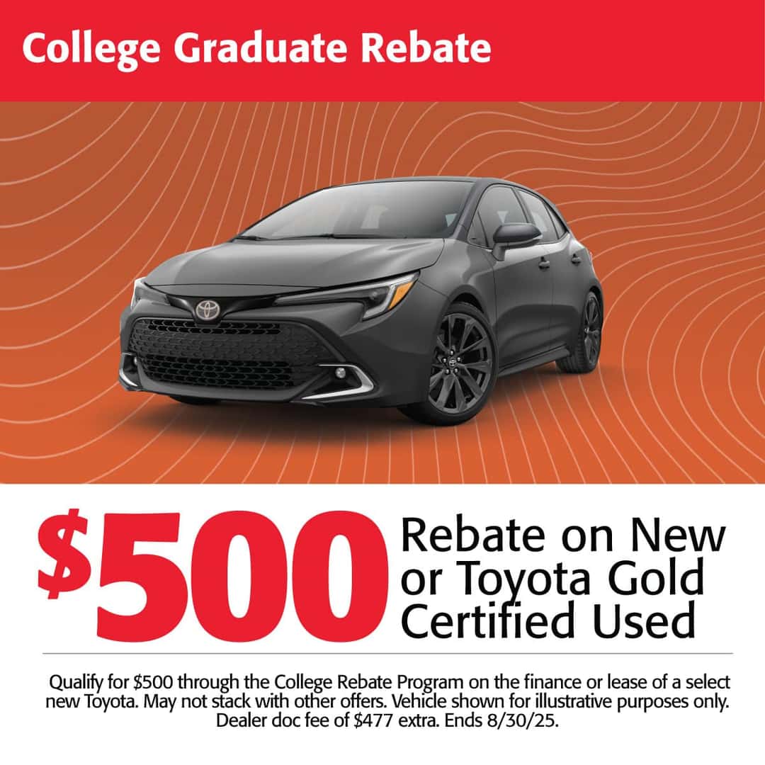 new vehicle specials