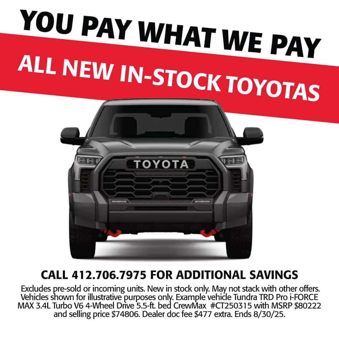 new vehicle specials
