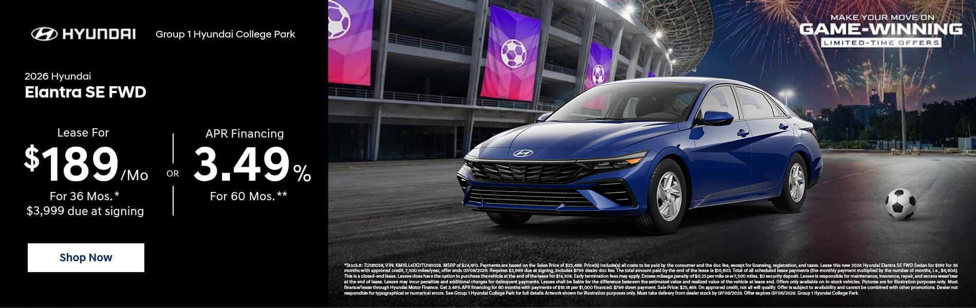 Elantra SE
