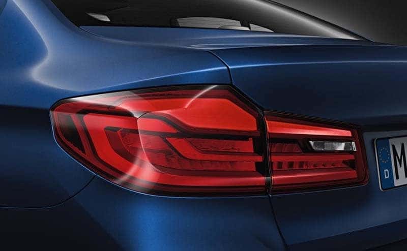 2019 BMW 5 Series rear view