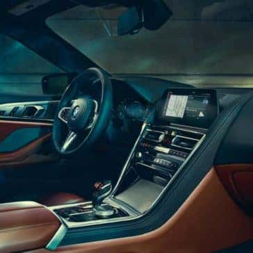2019 BMW 8 Series front interior