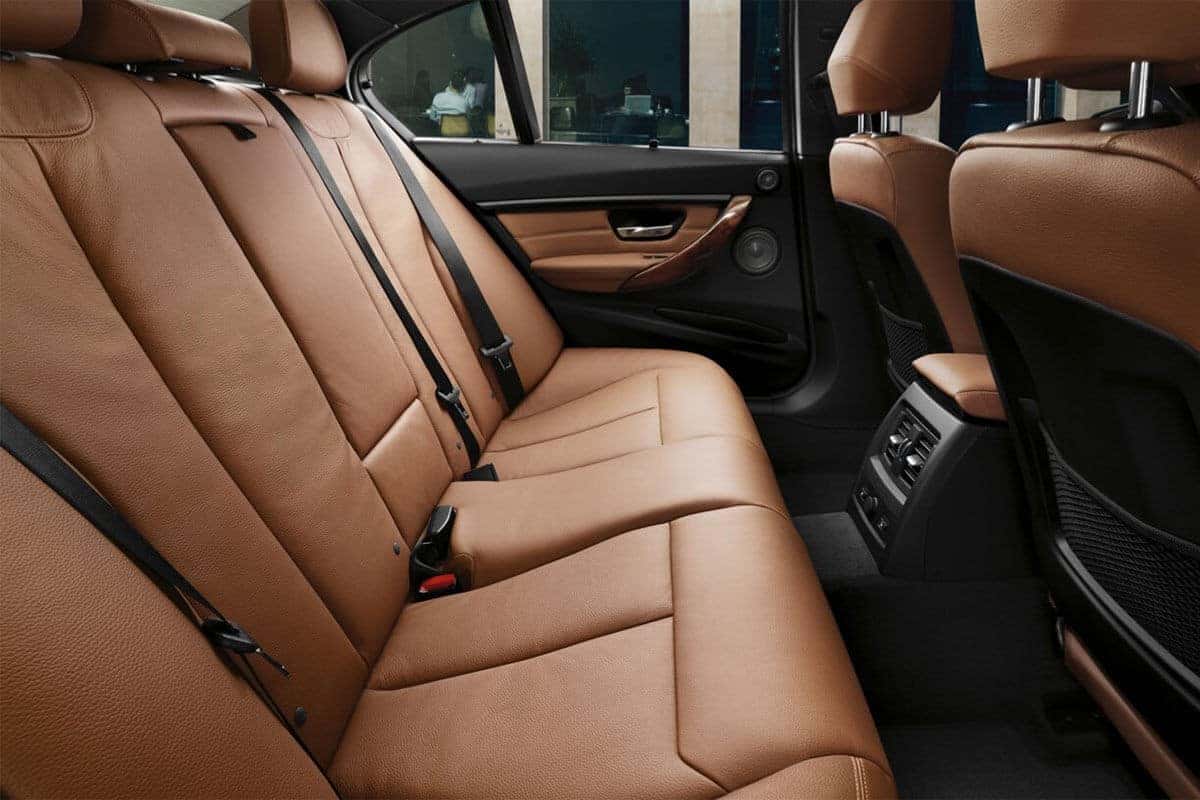 2018 BMW 3 Series Sedan 330i Interior Rear Seats
