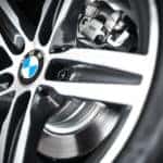 Car steel wheels of a new Bmw coupe