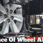 Wheel alignment can reveal whether frame is bent