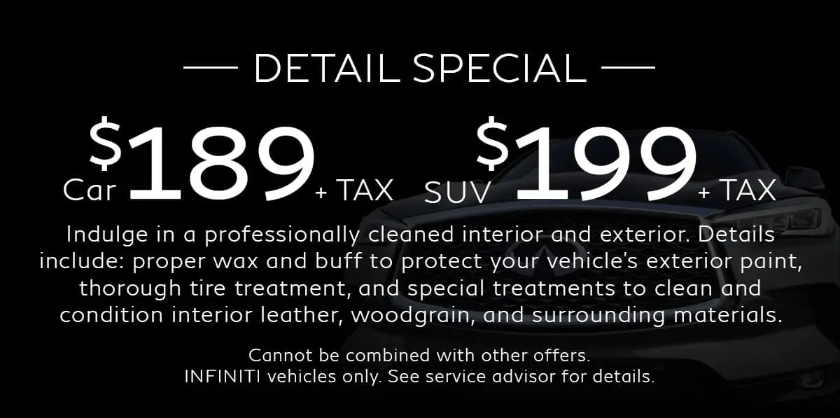 Auto Service Specials | Competition INFINITI of Smithtown near Setauket