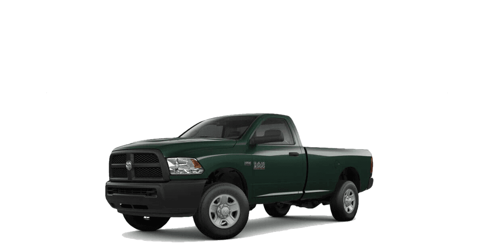 2018 RAM 3500 white background