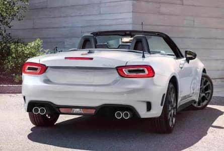 Exterior of the 2018 FIAT 124 Spider Exterior of the 2018 FIAT 124 Spider