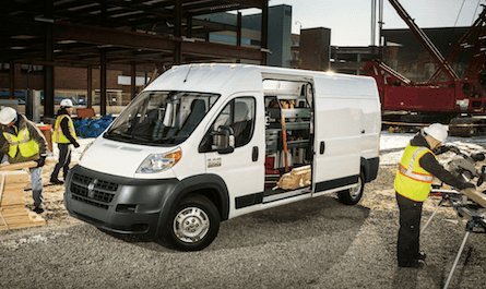 RAM ProMaster on the job site RAM ProMaster on the job site
