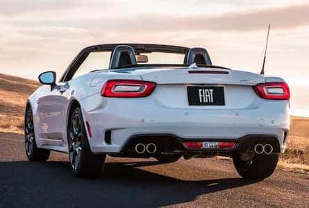 2019 FIAT 124 Spider with the top down 2019 FIAT 124 Spider with the top down