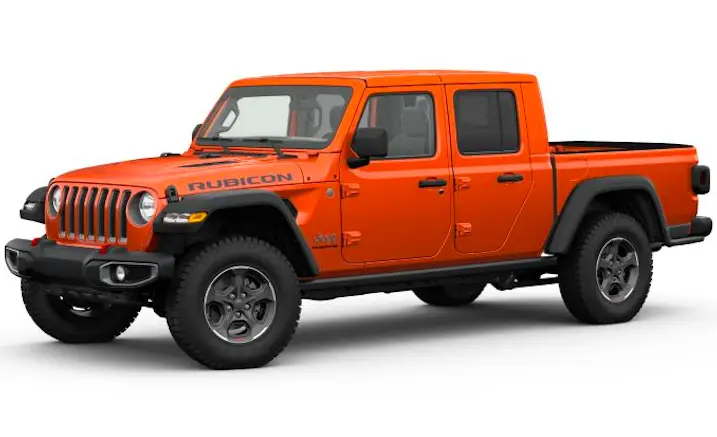 What Colors Does The 2020 Jeep Gladiator Come In? 