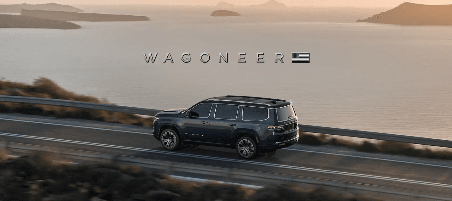 The all-new 2022 Jeep Wagoneer soon to be available near Nashua and Manchester.
