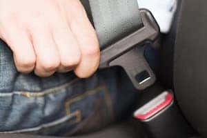 buckling a seat belt