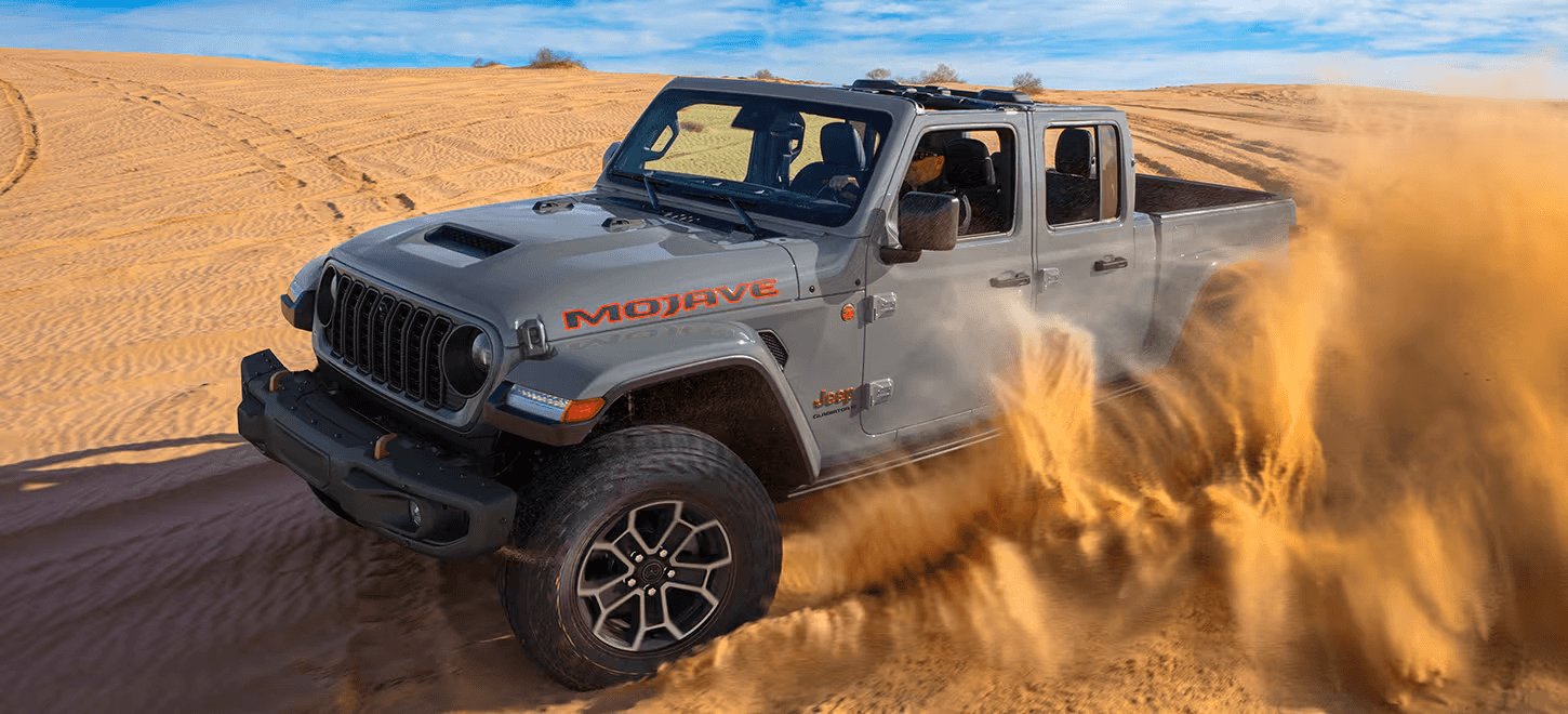 2024 Jeep Gladiator in sand