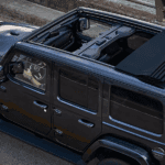 Top view of a 2024 Jeep Wrangler