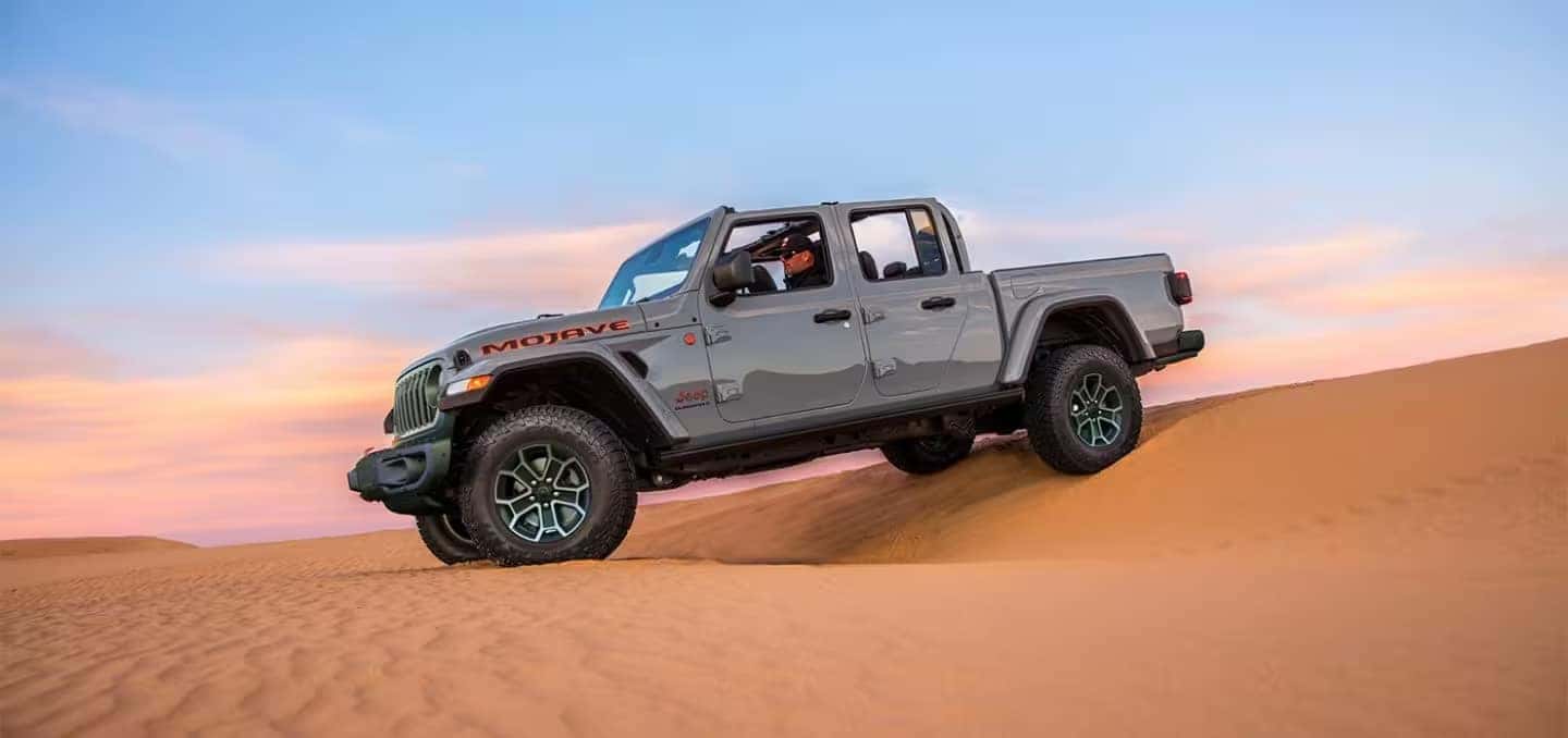 2025 Jeep Gladiator Off-Roading in Sand