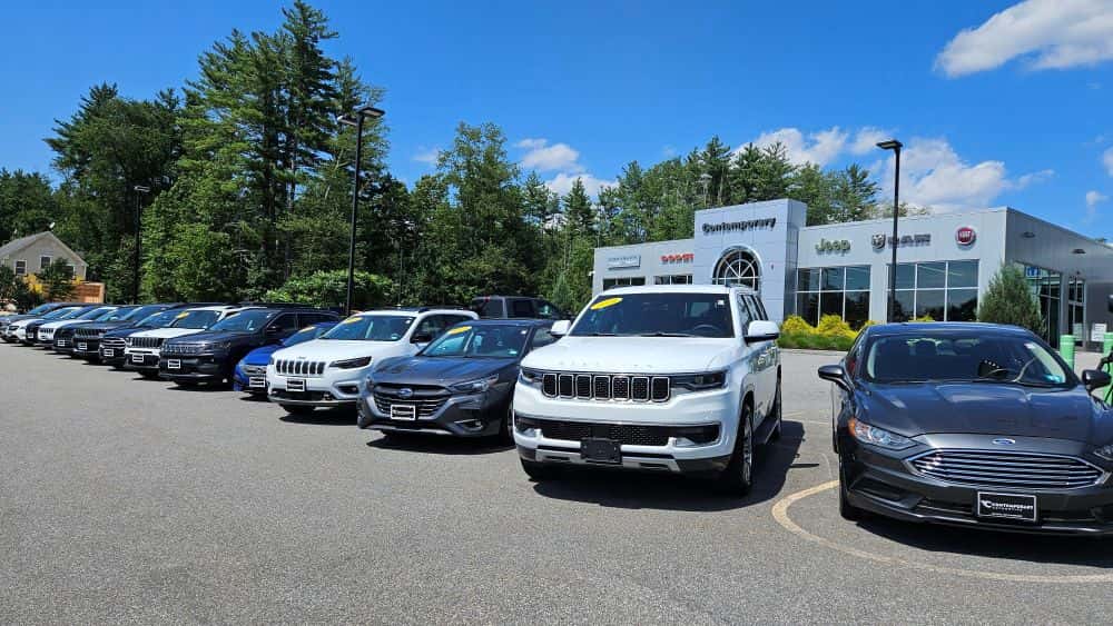 Used vehicles at contemporary automotive
