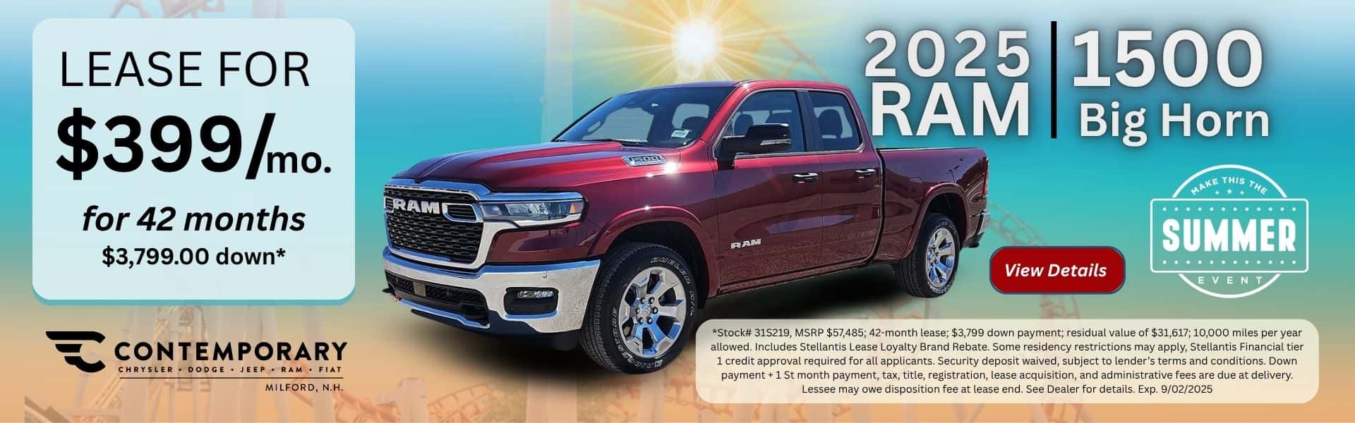 RAM 1500 Big Horn 2025