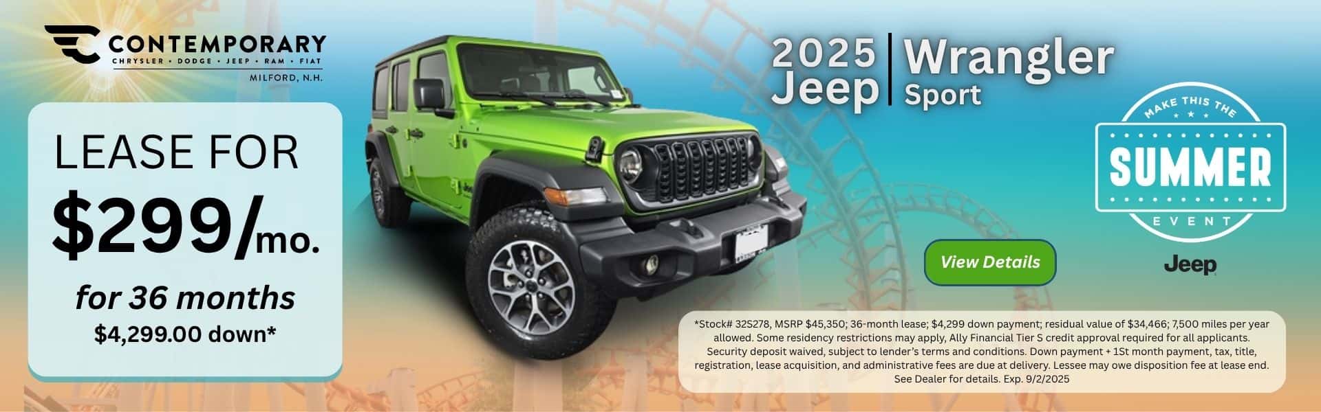Wrangler Sport 2025